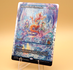 Harmonized Crescendo | #394 | Mythic Showcase Fracture Foil | Lorwyn Eclipsed - Image 3