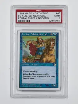 Lu Xun, Scholar General - Portal Three Kingdoms - #48 - PSA 9 - 22915457 - Image 1