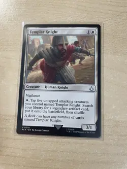 Templar Knight Universes Beyond: Assassin's Creed Regular - Image 1