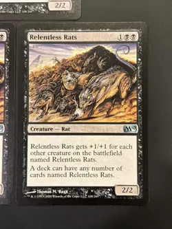 3x Relentless Rats #108 NM UP Magic 2010 M10 Magic MTG - Image 4