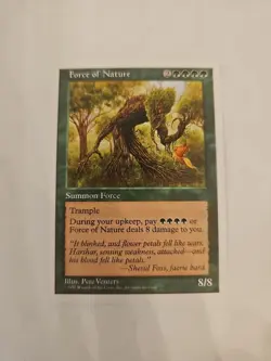 Mtg 5th Edition Force Of Nature (Never Played) - Image 1