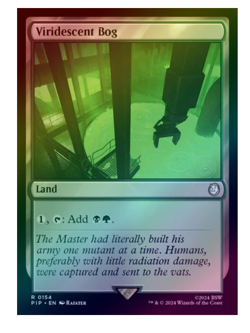 Viridescent Bog - Foil Fallout MTG - Image 1
