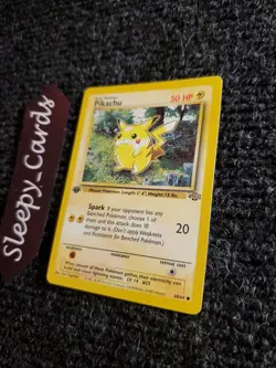 Pokemon TCG Pikachu Jungle 60/64 Regular 1st Edition Common NM - Image 2