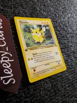 Pokemon TCG Pikachu Jungle 60/64 Regular 1st Edition Common NM - Image 3