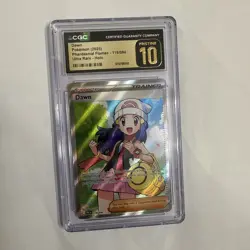 2025 Pokemon TCG DAWN Phantasmal Flames Ultra Rare Holo CGC Gold Pristine 10 - Image 4