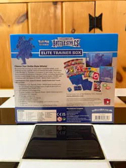 Pokemon TCG Sword Shield Battle Styles ETB Elite Trainer Box New Sealed Blue - Image 3