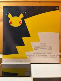 Pokemon Center TCG Exclusive Celebrations ETB Elite Trainer Box 25th Anniversary - Image 2
