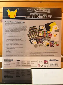 Pokemon Center TCG Exclusive Celebrations ETB Elite Trainer Box 25th Anniversary - Image 3