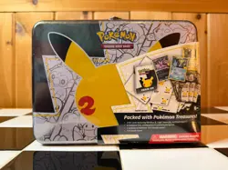 Pokemon TCG Celebrations Lunch Tin 2021 25th Anniversary New Sealed Packs - Image 1