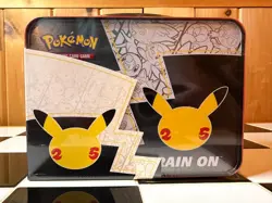 Pokemon TCG Celebrations Lunch Tin 2021 25th Anniversary New Sealed Packs - Image 3