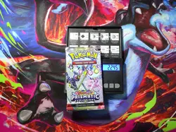 VERY HEAVY! GOD PACKUUU 22.45g Prismatic Evolutions Pokemon TCG Booster (SEALED) - Image 1