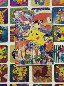 Pokemon Charizard Vintage Pocket Monsters Vending HOLO Prism Sticker 99 Nintendo - Image 2