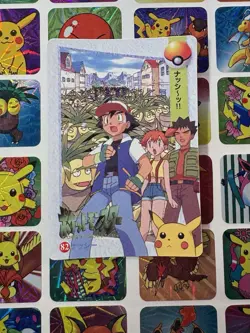Pokemon Charizard Vintage Pocket Monsters Vending HOLO Prism Sticker 99 Nintendo - Image 4