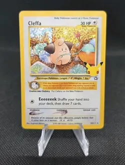 Pokemon TCG Cleffa 20/111 Celebrations Classic Collection 25th Anniversary - Image 1