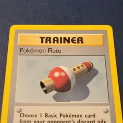 Pokemon Pokemon Flute 86/102 Base Set Regular Moderately Played *FREE SHIPPING* - Image 2