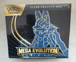 Pokemon TCG Mega Evolution Lucario Elite Trainer Box ETB New/ Factory Sealed🔥 - Image 1