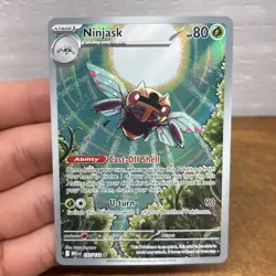 Ninjask 137/132 IR Illustration Rare Pokemon TCG Me01: Mega Evolution Holo NM - Image 1