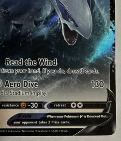 Pokemon TCG Prize Pack Series Cards STAMPED #138/195 Lugia V LP - Image 4