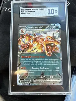 SGC 10 - Charizard EX 125/197 Obsidian Flames OBF Pokemon TCG - Image 1