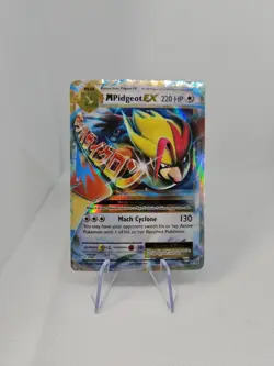 M Pidgeot EX 65/108 XY Evolutions Holo Pokemon TCG - Image 1