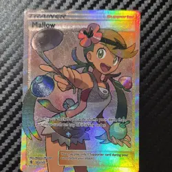 Pokemon Mallow 145/145 SM-Guardians Rising Ultra Rare Full Art Trainer Holo - Image 1