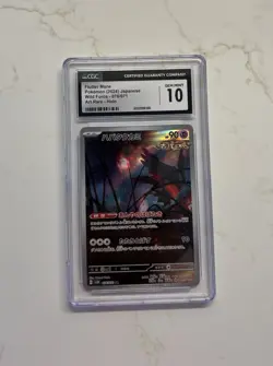 Flutter Mane 076/071 JPN CGC GEM MINT 10 Pokemon 2024 Art Rare Holo Wild Force - Image 1