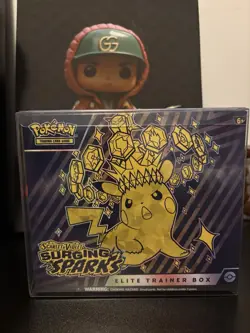 Pokemon TCG: Surging Sparks Elite Trainer Box Factory Sealed - Image 1