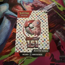 Pokemon TCG Scarlet & Violet 151 Booster Bundle Sealed New (6 packs) - Image 2