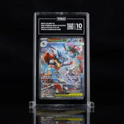 Pokemon 2025 Mega Lucario ex 179/132 SIR Mega Evolution Gem Mint TAG 10 - Image 1