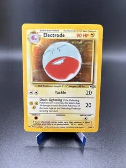 Pokemon TCG Electrode Jungle 2/64 Holo Unlimited Holo Rare - Image 1