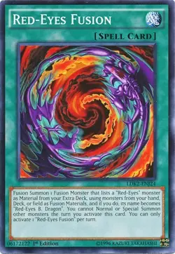 Legendary Decks II #LDK2-ENJ24 Red-Eyes Fusion - Image 1