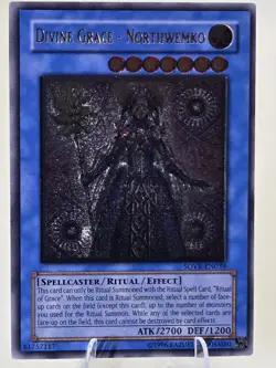 Ultimate Rare Divine Grace - Northwemko SOVR-EN039 Unlimited Yugioh - Image 1