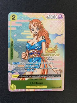 O-Nami (CS 25-26 Event Pack) OP06-101 One Piece Promotion Cards Foil - Image 1