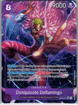 Donquixote Doflamingo (Alt Art) OP10-071 English Royal Blood - One Piece - NM - Image 1