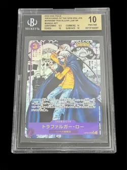 2023 One Piece Japanese Trafalgar Law Manga Art #OP05-069 BGS 10 Pristine - Image 1