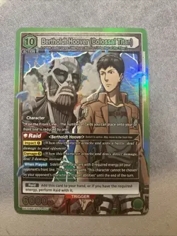 Union Arena Attack on Titan - Bertholdt Hoover (Colossal Titan) UE10BT/AOT-1-057 - Image 1