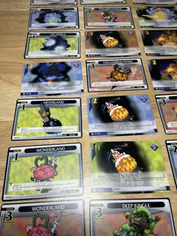 Disney's Kingdom Hearts TCG Lot Of ( 22 ) World Cards All Different Some Rare! - Image 3