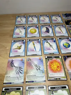 Disney's Kingdom Hearts TCG Lot Of (32) World, Attack, Equipment & Magic Cards! - Image 3