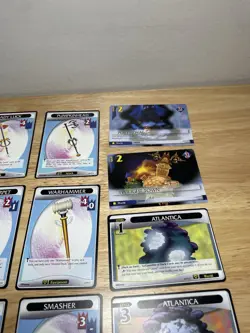 Disney's Kingdom Hearts TCG Lot Of (32) World, Attack, Equipment & Magic Cards! - Image 5