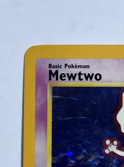 Mewtwo 10/102 Holo Rare 1999 Base Set Unlimited Vintage Pokemon Card WOTC - Image 2
