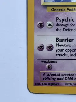 Mewtwo 10/102 Holo Rare 1999 Base Set Unlimited Vintage Pokemon Card WOTC - Image 4