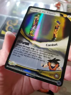 Battle Of The Saiyans Rare Holo Foil Card DBZ Score TCG Promo DRAGON BALL Z 18 - Image 3