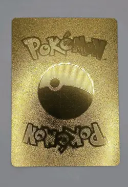 Pokemon Mega Mimikyu EX 350hp Gold Foil Fan Art Collector Card TCG - Image 4