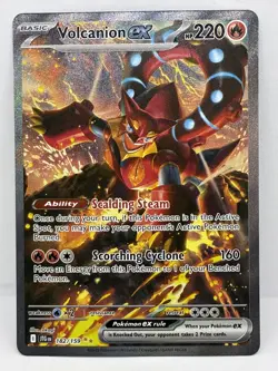 Volcanion ex - 182/159 - Pokemon Journey Together Special Illustration Rare Card - Image 1