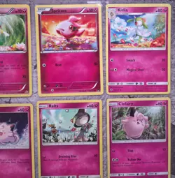 Pokemon Fairy Type Card Lot Of 12 - Image 3