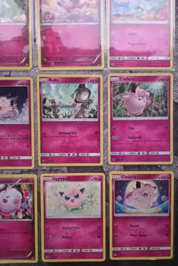 Pokemon Fairy Type Card Lot Of 12 - Image 4