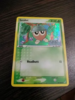 Seedot 60/100 Crystal Guardians Reverse Holo Stamped LP w/Bonus Card! - Image 1