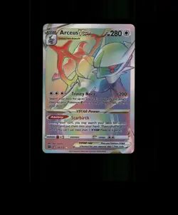 FAN-ART READ DESCRIPTION BELOW HOLO Arceus Card Arceus Pokemon Card p3 - Image 1