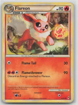 Pokemon Card Flareon Uncommon Call of Legends 44/95 - Image 1