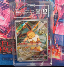 Pokemon Eevee Prismatic Evolutions ETB 173 Black Star Promo Card Tag 10 - Image 1